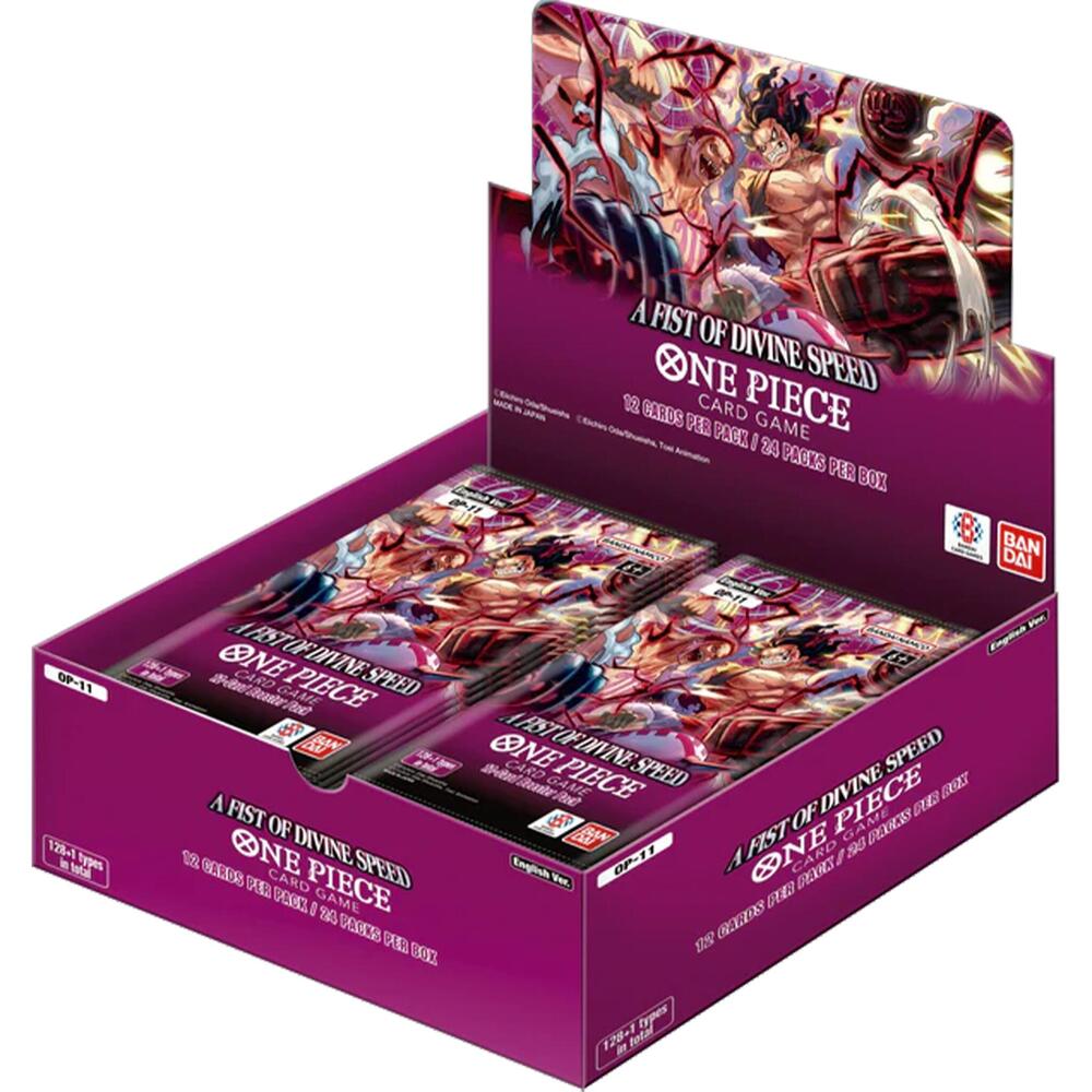 One Piece TCG: A Fist Of Divine Speed Booster Box OP-11