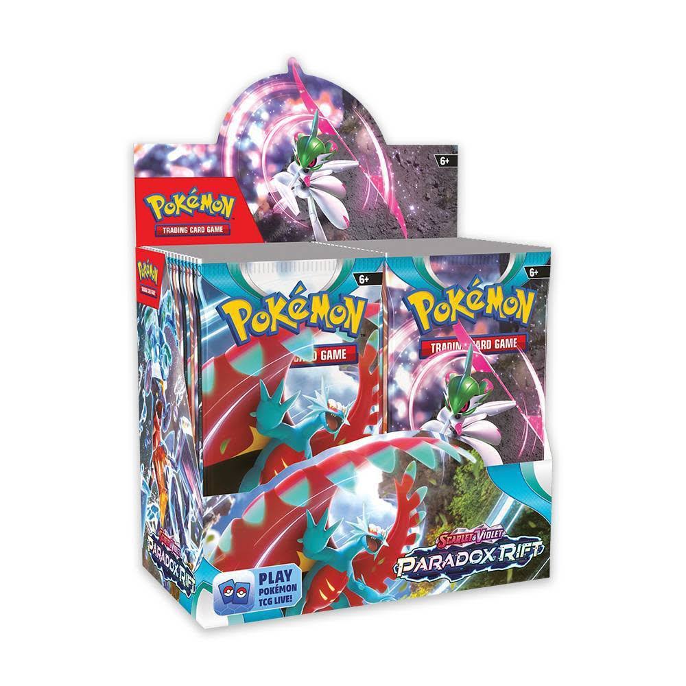 Pokemon Paradox Rift Booster Box Display