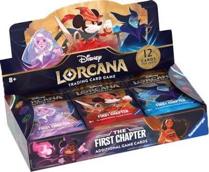 Disney Lorcana Booster Box Display - The First Chapter