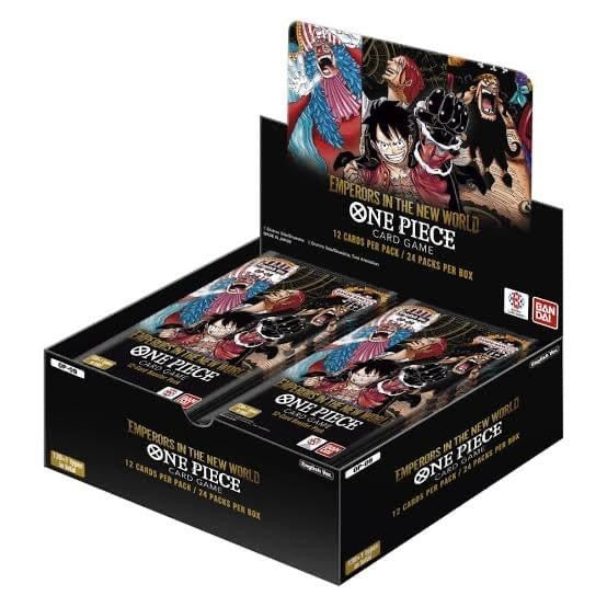 One Piece TCG: 4 Emperors OP 09 Booster Display (Pre Sale, Ships when it arrives at warehouse)