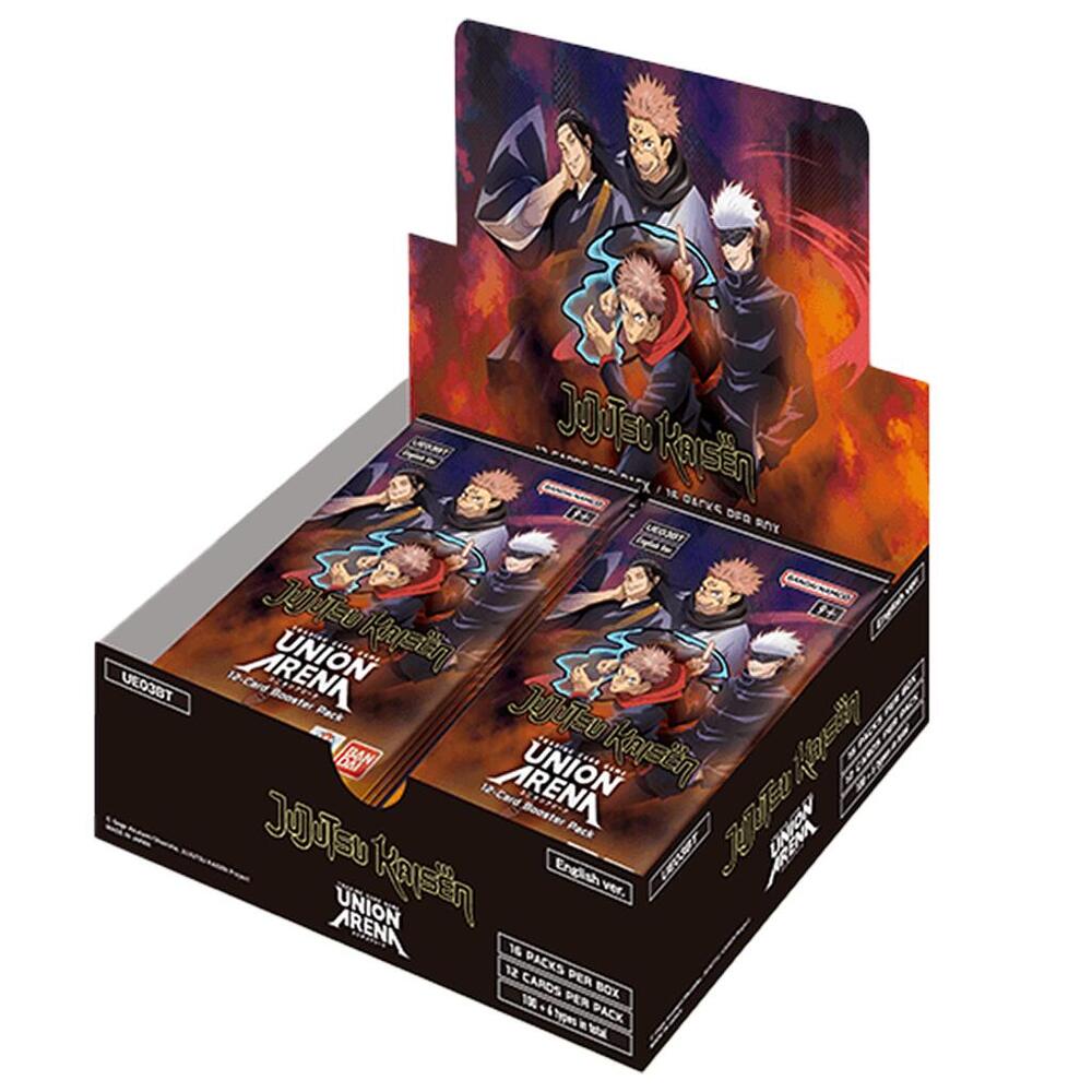 Jujutsu Kaisen Booster Box Display - Union Arena Tcg