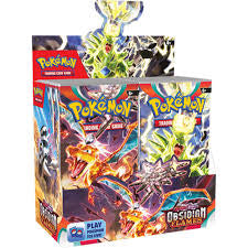 Pokemon Obsidian Flames Booster Box Display