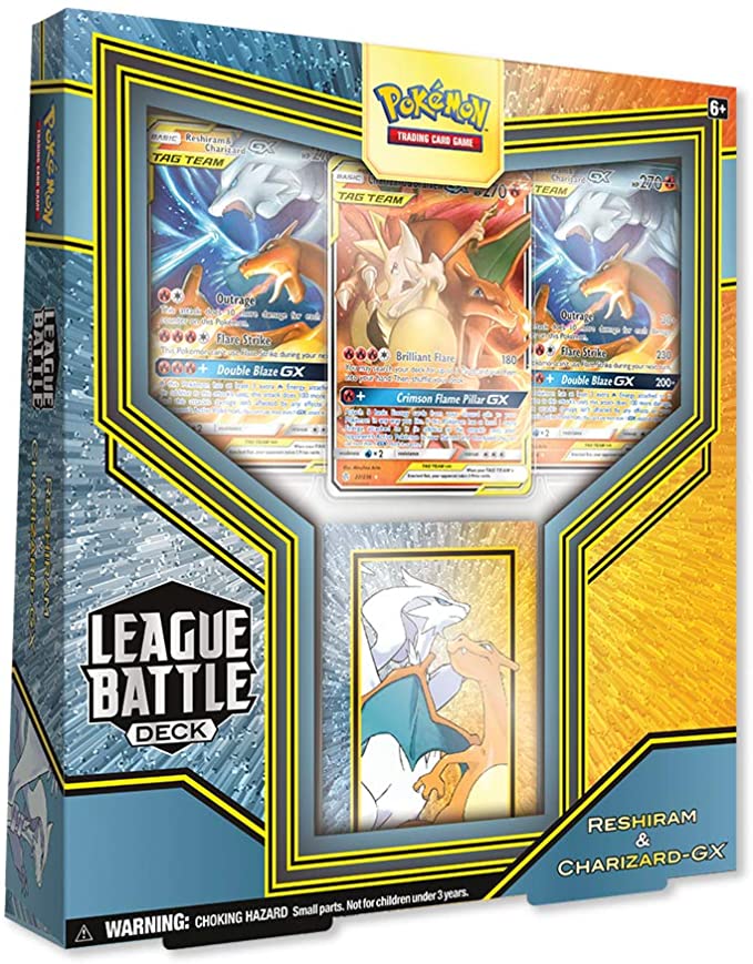 Pokemon League Battle Deck Featuring Reshiram & Charizard-GX