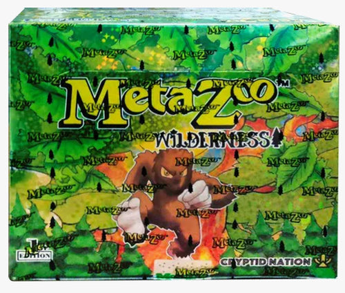 MetaZoo Wilderness 1st Edition Booster Box- Metazoo