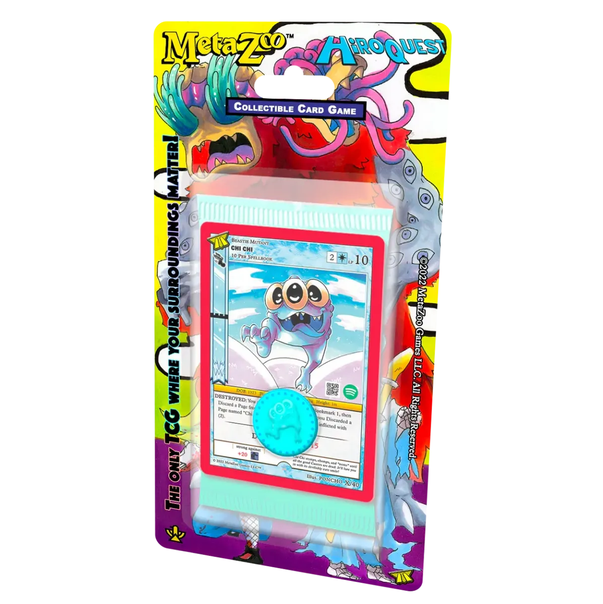 MetaZoo Hiroquest 2.0 Blister Pack Steve Aoki - MetaZoo